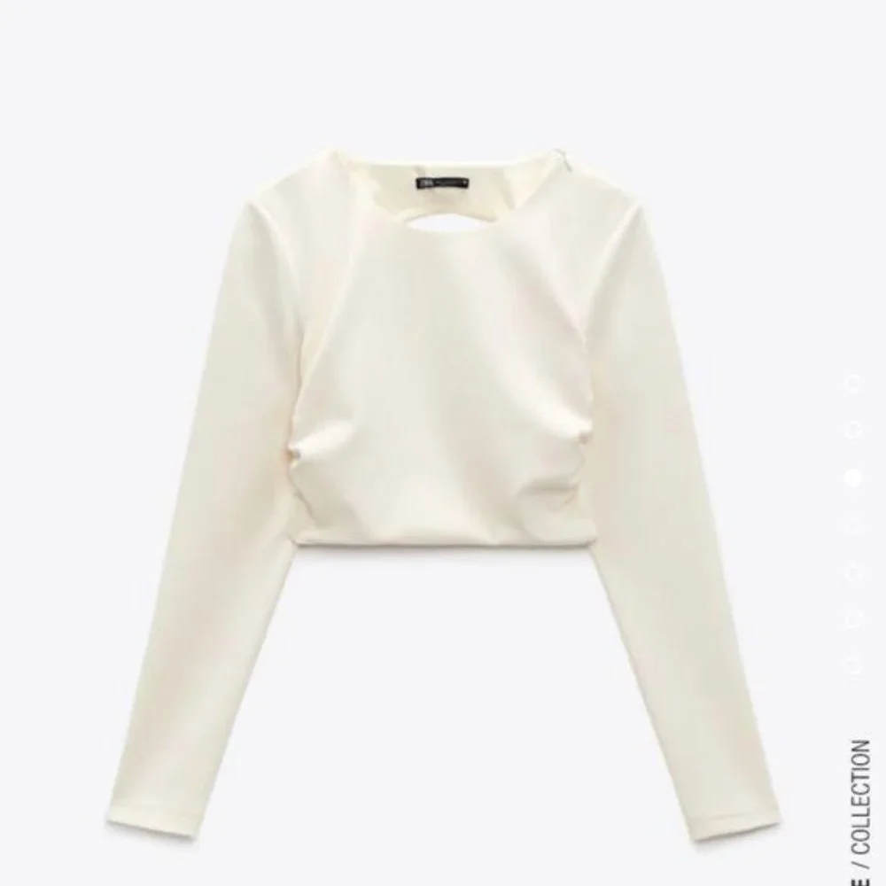 Zara Open Back Crop Top + Skirt Set - Picture 3 of 12